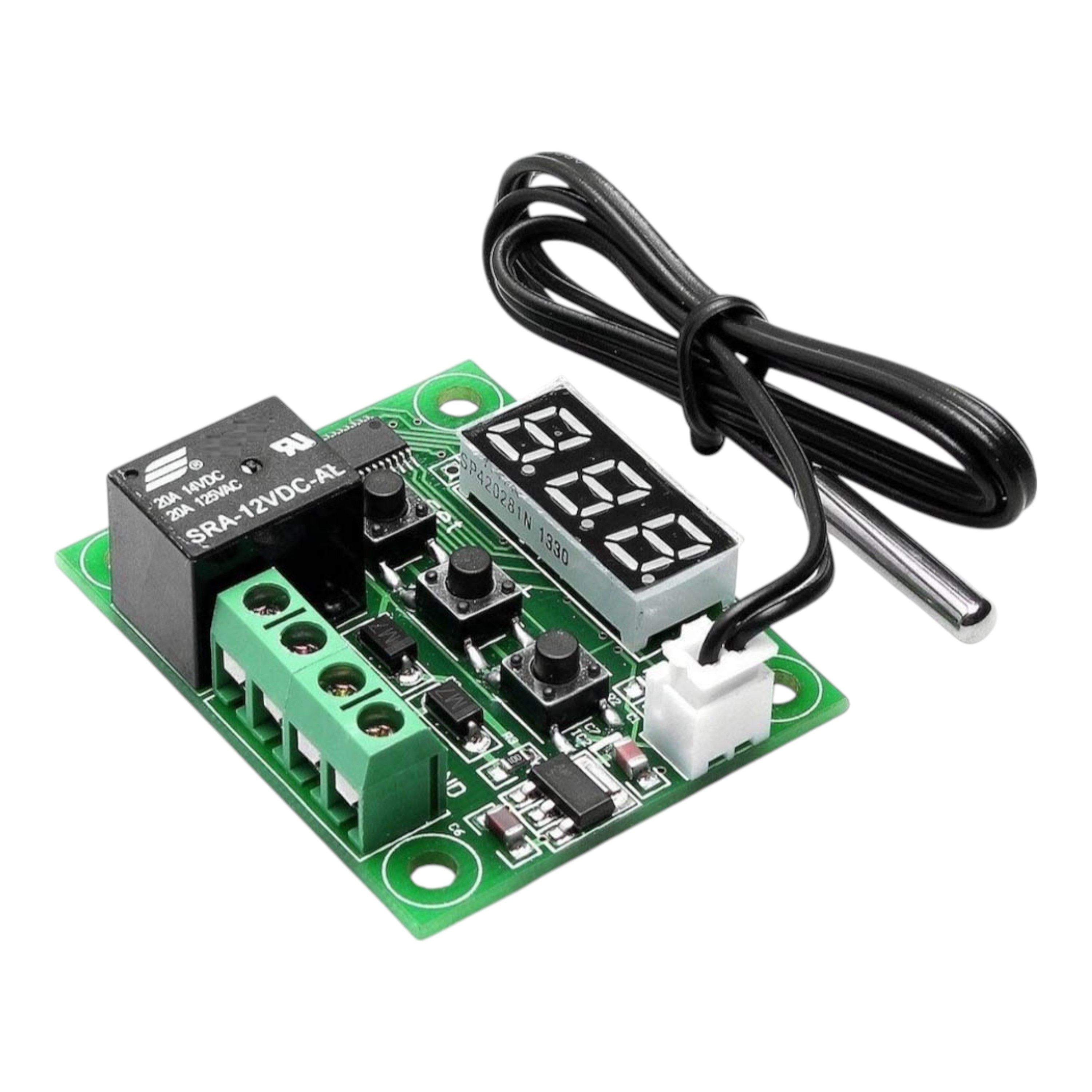 W1209 Termostat, W1209 Dijital Termostad , Kuluçka Termostatı , W1209 Sıcaklık Ölçer