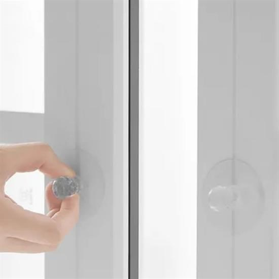 güçlü yapışkanlı askı, yapışkanlı kulp askısı, 2 Adet Kristal Kendiliğinden Güçlü Yapışkanlı Kulp Askısı Tutma Kolu